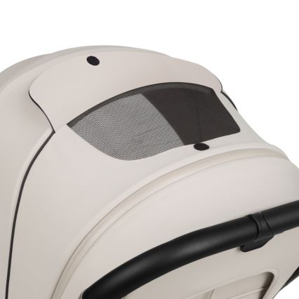 Lionelo - Passeggino combinato 3 in 1 MIKA PLUS beige sabbia