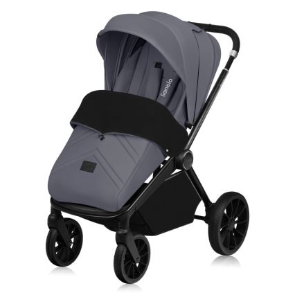 Lionelo - Passeggino combinato 3 in 1 MIKA PLUS Grigio Pietra