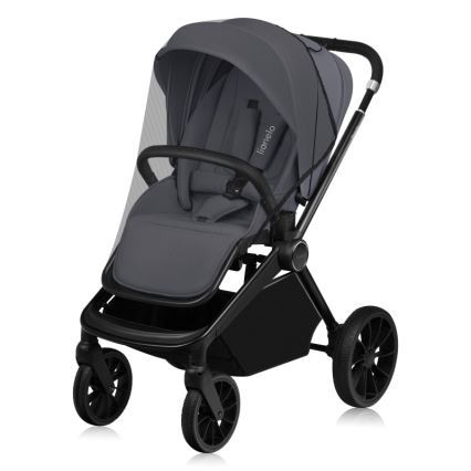 Lionelo - Passeggino combinato 3 in 1 MIKA PLUS Grigio Pietra