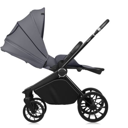 Lionelo - Passeggino combinato 3 in 1 MIKA PLUS Grigio Pietra