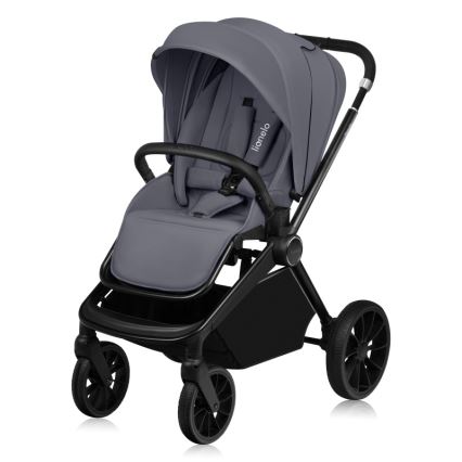 Lionelo - Passeggino combinato 3 in 1 MIKA PLUS Grigio Pietra