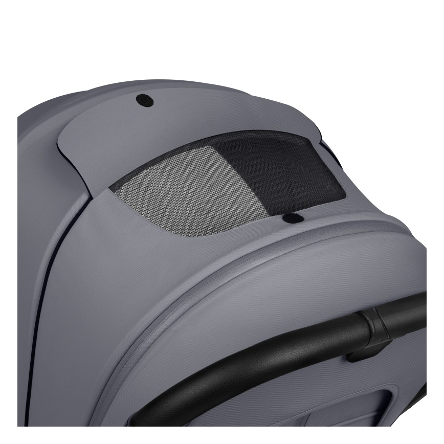 Lionelo - Passeggino combinato 3 in 1 MIKA PLUS Grigio Pietra