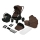 Lionelo - Passeggino combinato 3 in 1 MIKA PLUS Mocha Mousse