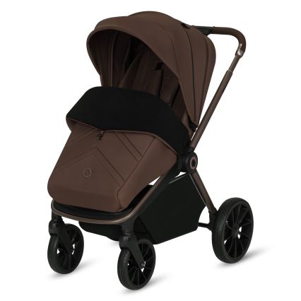 Lionelo - Passeggino combinato 3 in 1 MIKA PLUS Mocha Mousse