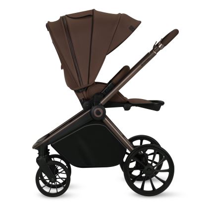 Lionelo - Passeggino combinato 3 in 1 MIKA PLUS Mocha Mousse