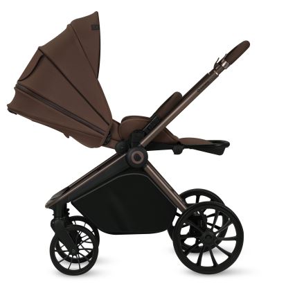 Lionelo - Passeggino combinato 3 in 1 MIKA PLUS Mocha Mousse