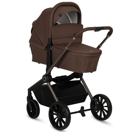 Lionelo - Passeggino combinato 3 in 1 MIKA PLUS Mocha Mousse