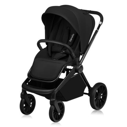 Lionelo - Passeggino combinato 3 in 1 MIKA PLUS Nero Onice