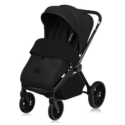 Lionelo - Passeggino combinato 3 in 1 MIKA PLUS Nero Onice