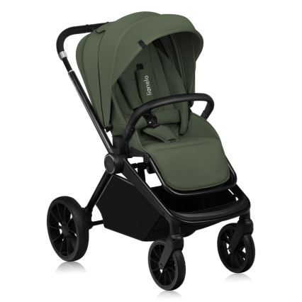 Lionelo - Passeggino combinato 3 in 1 MIKA PLUS Verde Oliva