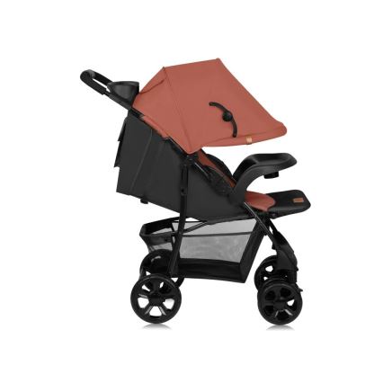 Lionelo - Passeggino EMMA PLUS color mattone/nero