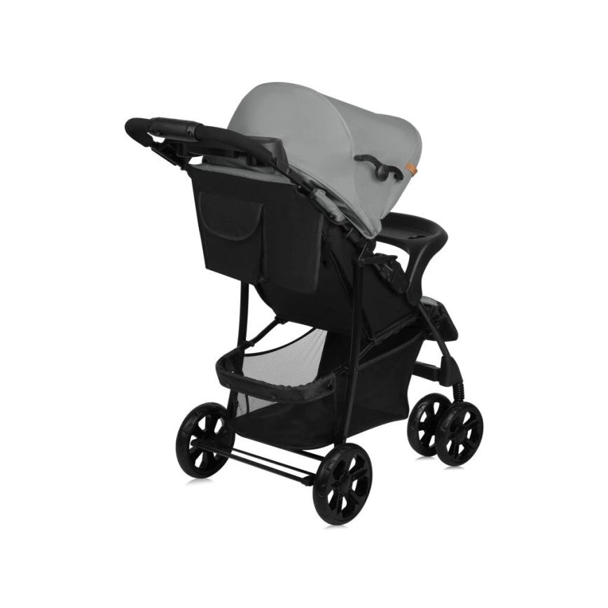 Lionelo - Passeggino EMMA PLUS grigio/nero