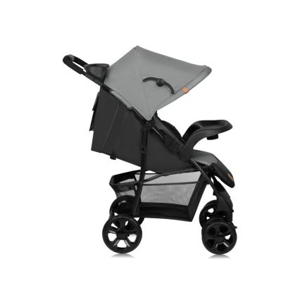 Lionelo - Passeggino EMMA PLUS grigio/nero