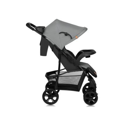 Lionelo - Passeggino EMMA PLUS grigio/nero
