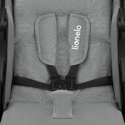 Lionelo - Passeggino EMMA PLUS grigio/nero