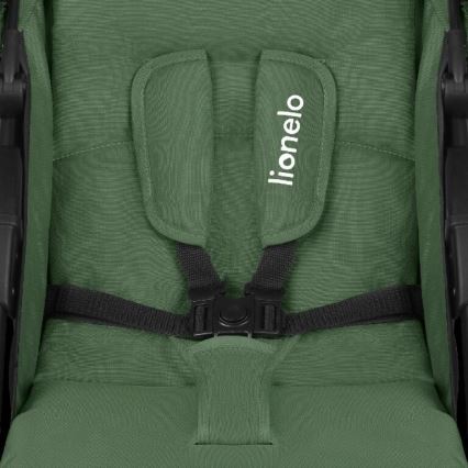 Lionelo - Passeggino EMMA PLUS verde/nero