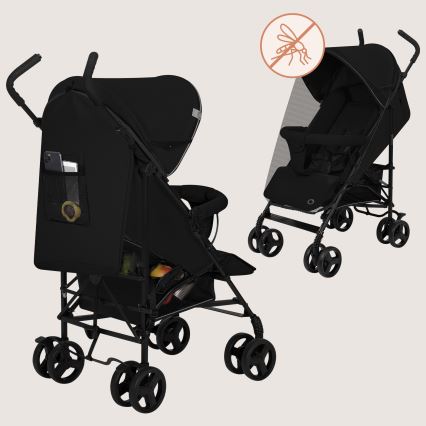 Lionelo - Passeggino Golf ELIA Black Onyx