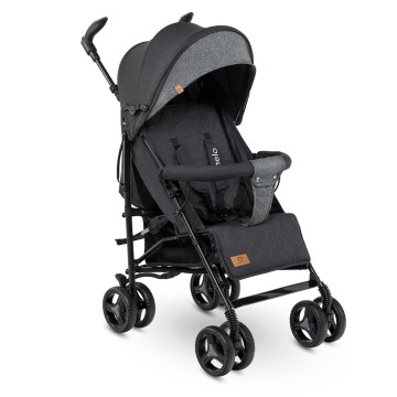 Lionelo - Passeggino golf IRMA Nero/Grigio Scuro