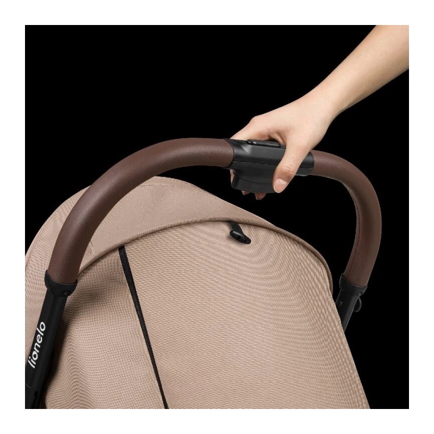 Lionelo - Passeggino INGRID beige/nero
