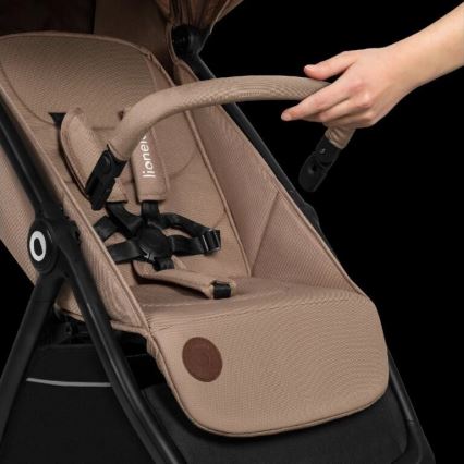 Lionelo - Passeggino INGRID beige/nero