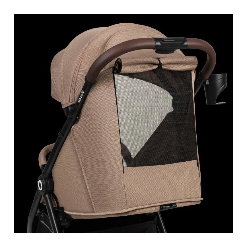 Lionelo - Passeggino INGRID beige/nero