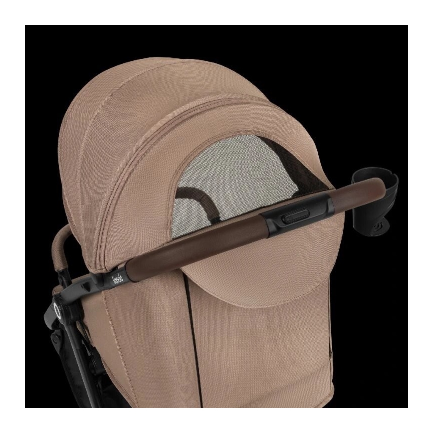Lionelo - Passeggino INGRID beige/nero