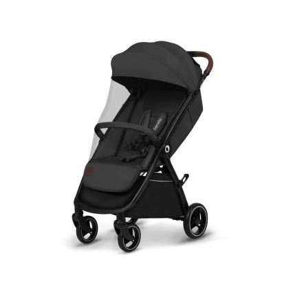 Lionelo - Passeggino INGRID grigio scuro/nero