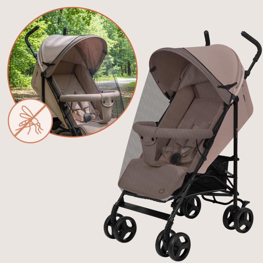 Lionelo - Passeggino ombrello ELIA Beige Taupe