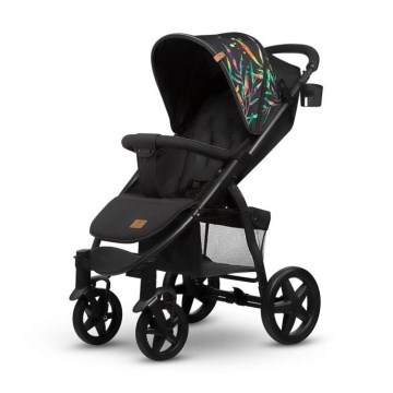Lionelo - Passeggino sportivo ANNET PLUS nero