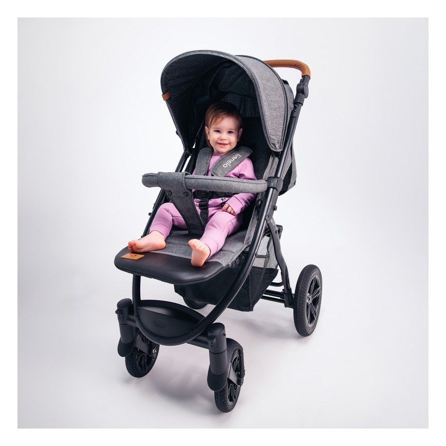 Lionelo - Passeggino sportivo ANNET TOUR grigio