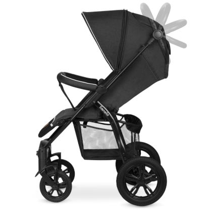 Lionelo - Passeggino sportivo ANNET TOUR nero
