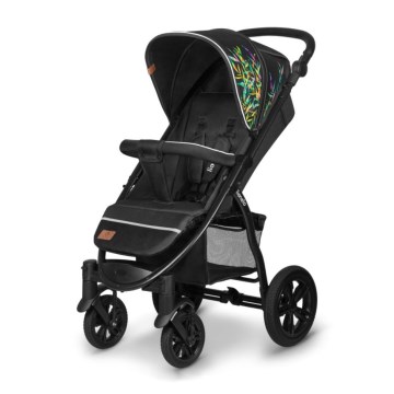 Lionelo - Passeggino sportivo ANNET TOUR nero/verde