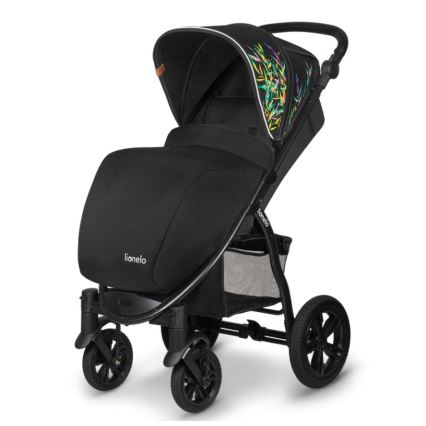 Lionelo - Passeggino sportivo ANNET TOUR nero/verde