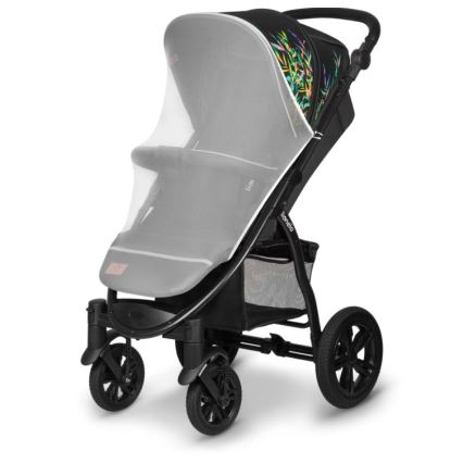 Lionelo - Passeggino sportivo ANNET TOUR nero/verde
