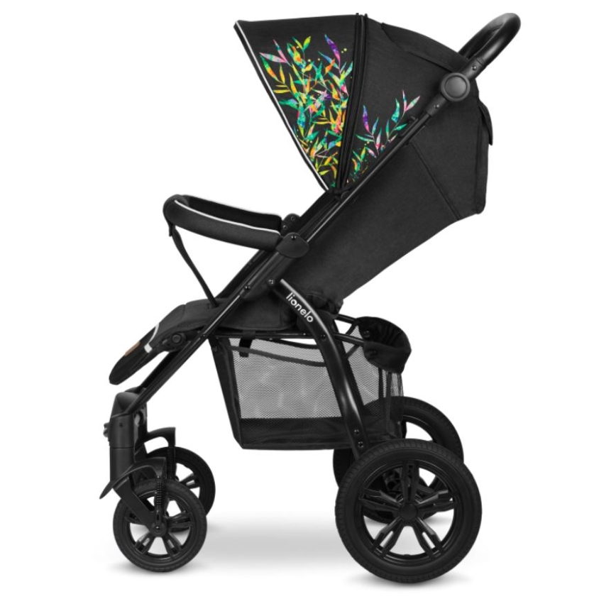 Lionelo - Passeggino sportivo ANNET TOUR nero/verde