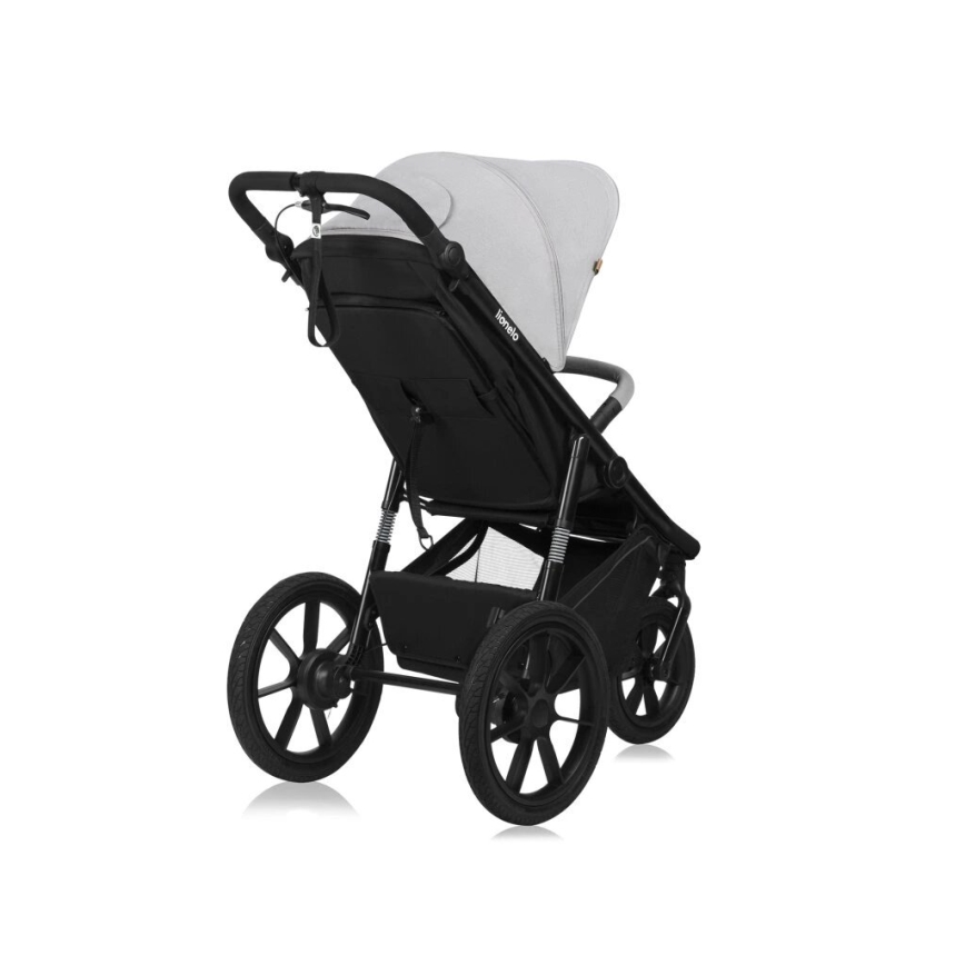 Lionelo - Passeggino sportivo AZURA nero/grigio