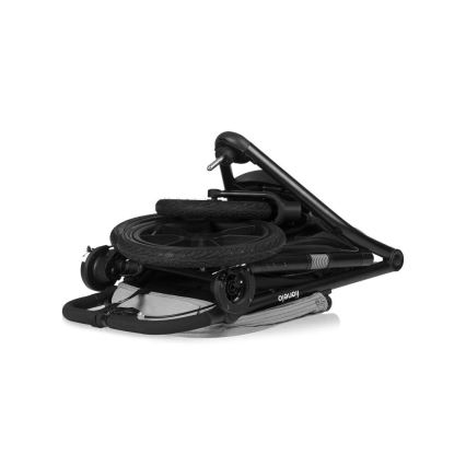 Lionelo - Passeggino sportivo AZURA nero/grigio