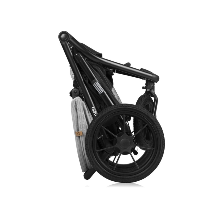 Lionelo - Passeggino sportivo AZURA nero/grigio
