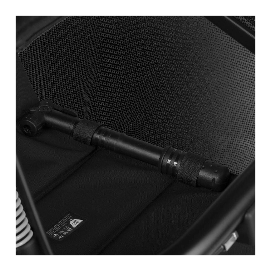 Lionelo - Passeggino sportivo AZURA nero/grigio