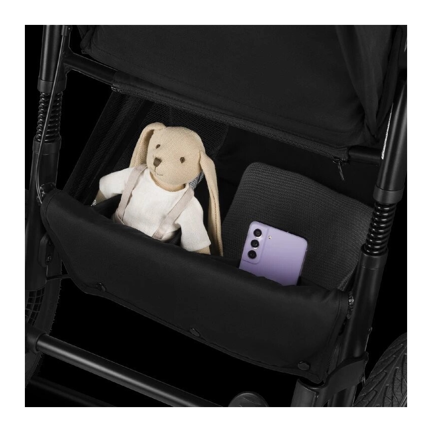 Lionelo - Passeggino sportivo AZURA nero