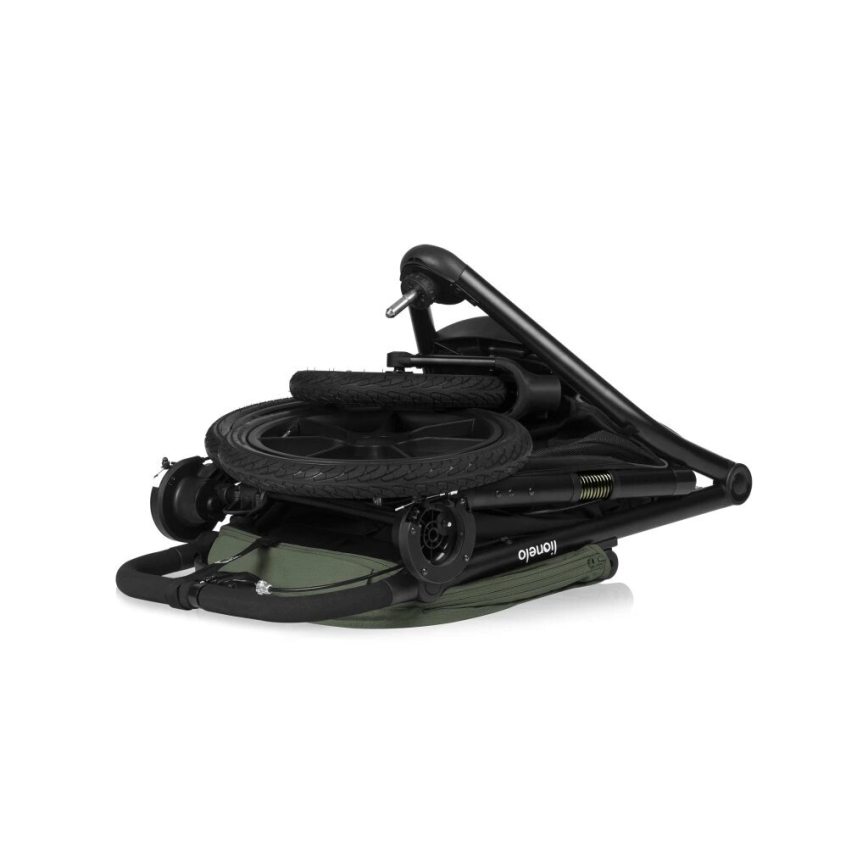 Lionelo - Passeggino sportivo AZURA nero/verde