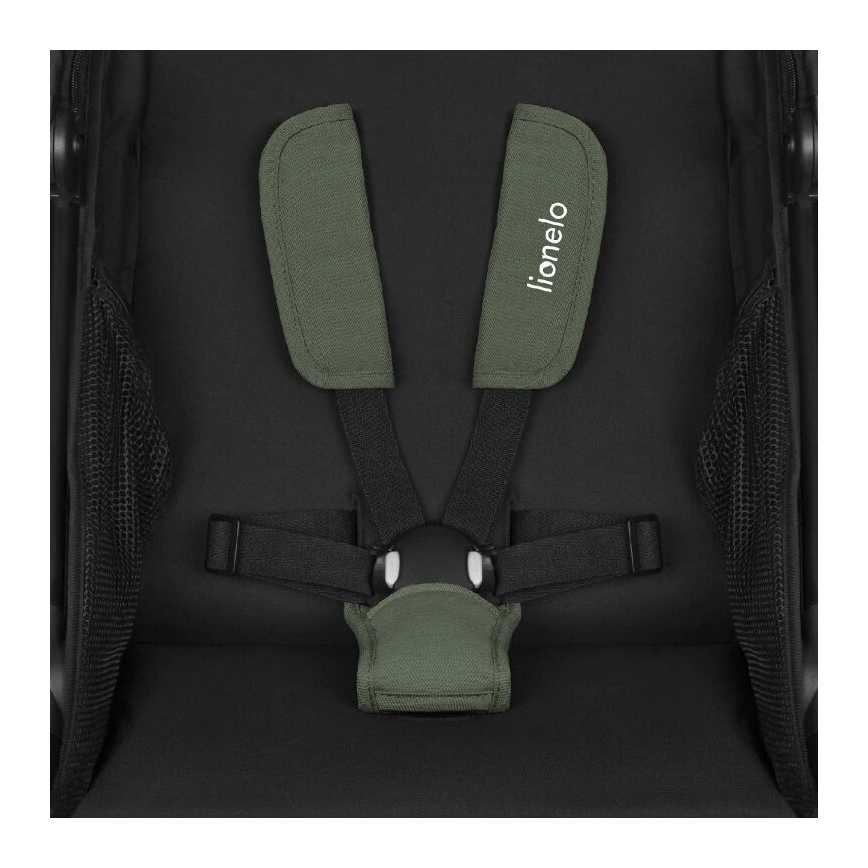 Lionelo - Passeggino sportivo AZURA nero/verde