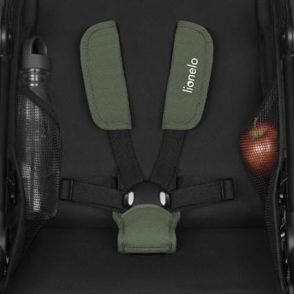 Lionelo - Passeggino sportivo AZURA nero/verde