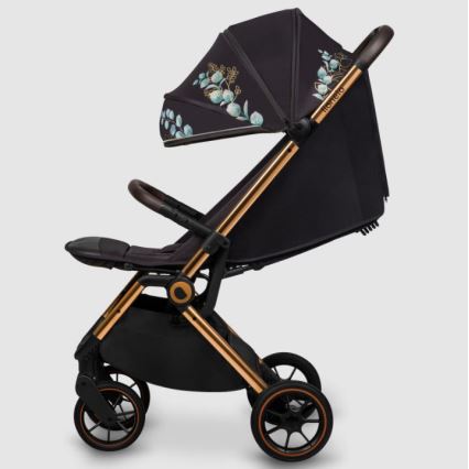 Lionelo - Passeggino sportivo CLOE nero/blu/oro
