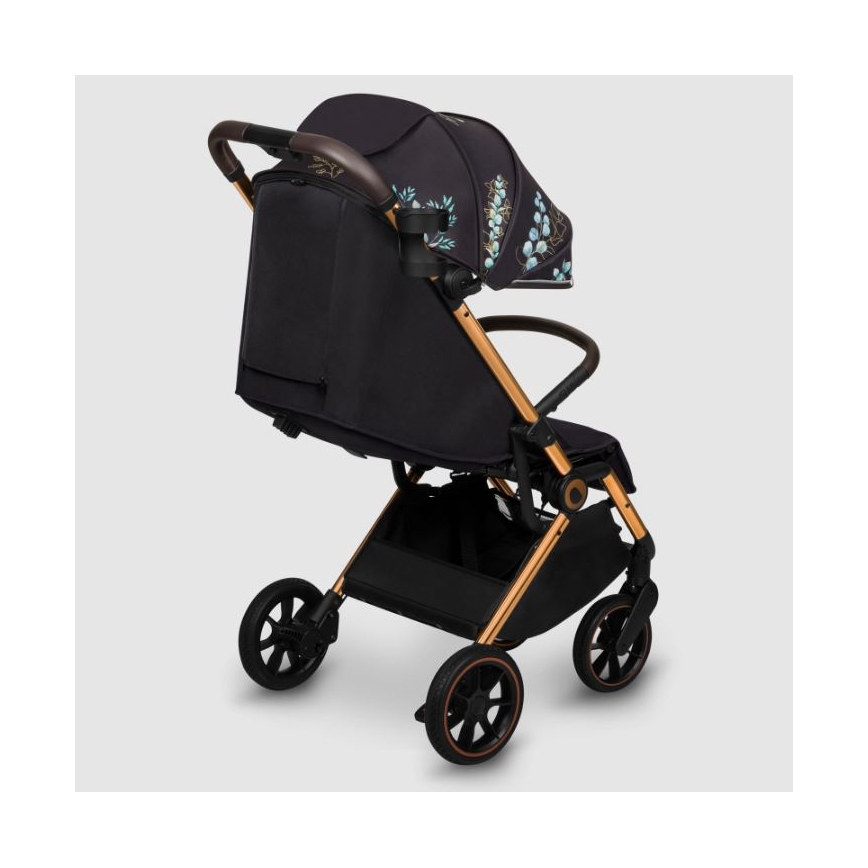 Lionelo - Passeggino sportivo CLOE nero/blu/oro