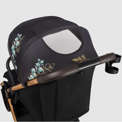Lionelo - Passeggino sportivo CLOE nero/blu/oro