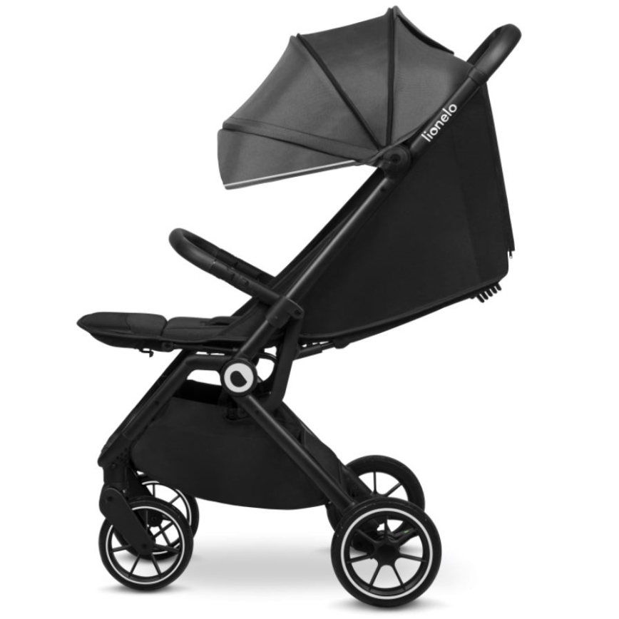 Lionelo - Passeggino sportivo CLOE nero/grigio