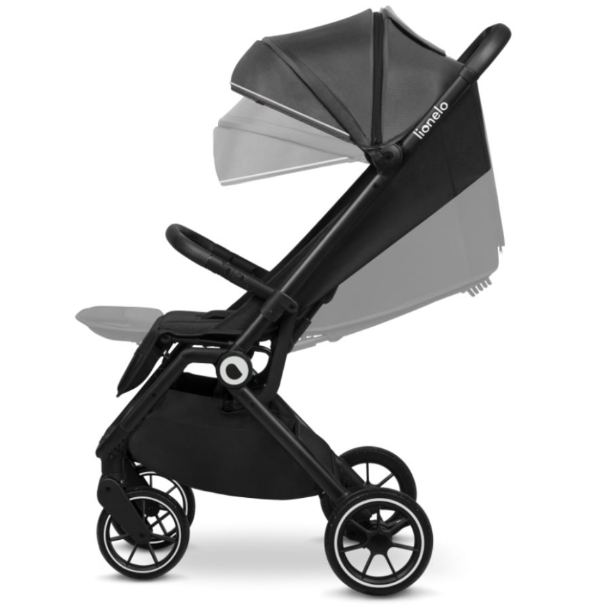 Lionelo - Passeggino sportivo CLOE nero/grigio