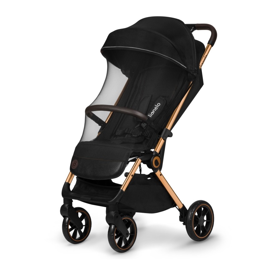 Lionelo - Passeggino sportivo CLOE nero/oro