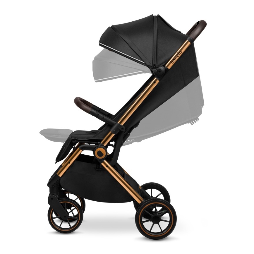 Lionelo - Passeggino sportivo CLOE nero/oro